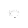 Skarlat  RDL74016-3 3W WH 4000K IP44-0
